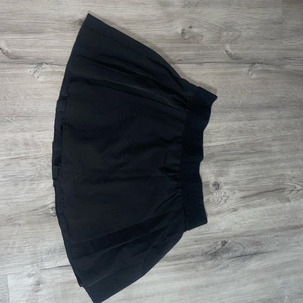 Black Tennis Skirt